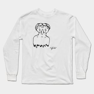 Double Headed Man Long Sleeve T-Shirt